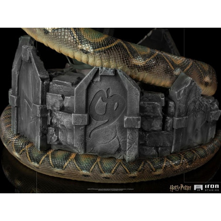Iron Studios - Réplica de estatua del legado 1/4 Voldemort y Nagini - Harry Potter
