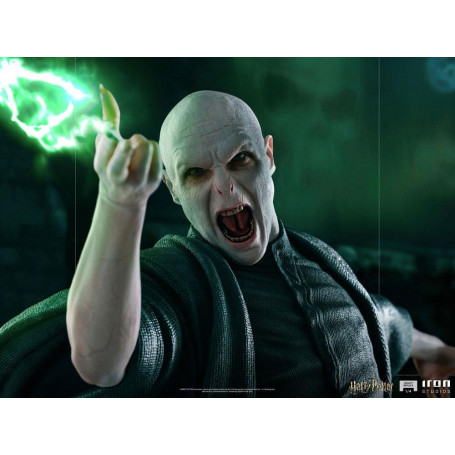 Iron Studios - Réplica de estatua del legado 1/4 Voldemort y Nagini - Harry Potter