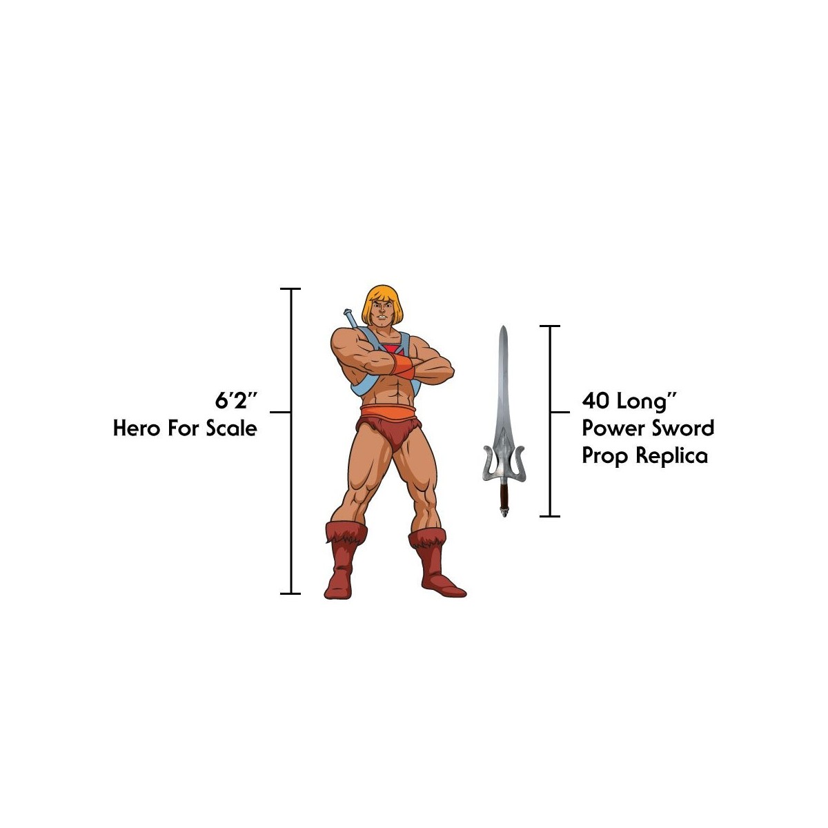 Factory Entertainment - Réplica de la Espada de Poder de He-Man 1/1 - Masters of the Universe