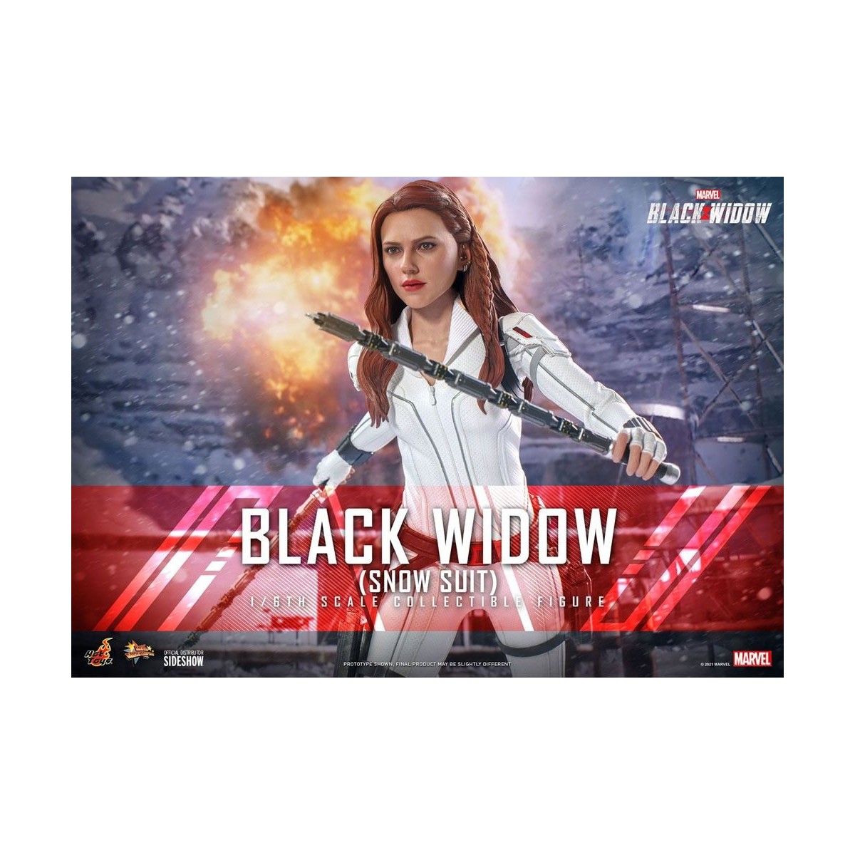 Hot Toys Black Widow Snow Suit Movie Masterpiece Version 1/6