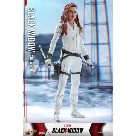 Hot Toys Black Widow Snow Suit Movie Masterpiece Version 1/6