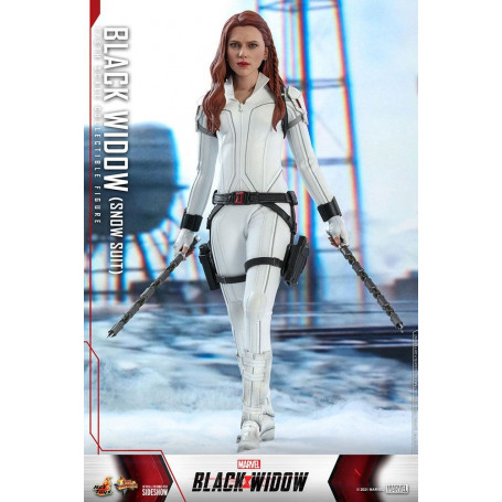 Hot Toys Black Widow Snow Suit Movie Masterpiece Version 1/6