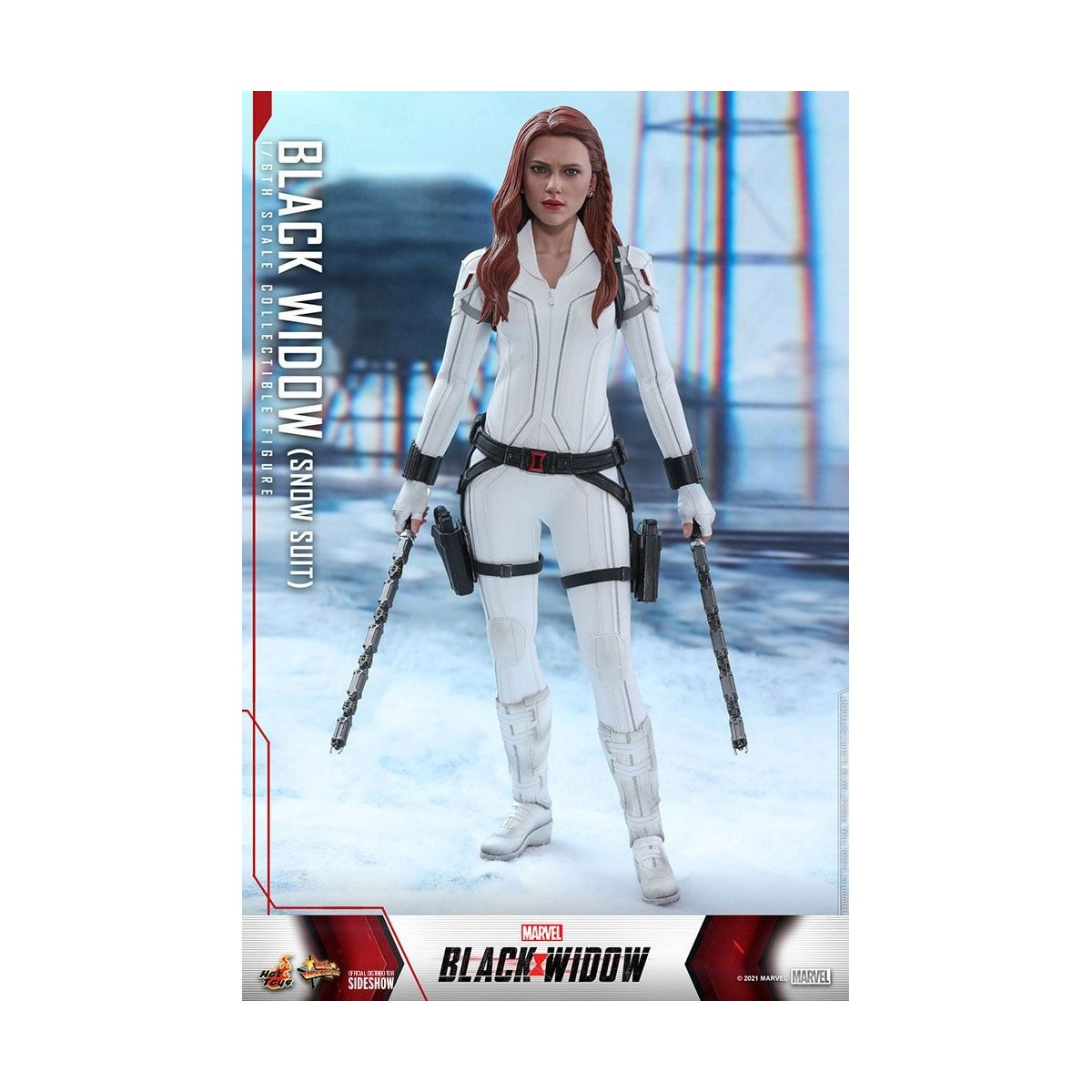 Hot Toys Black Widow Snow Suit Movie Masterpiece Version 1/6