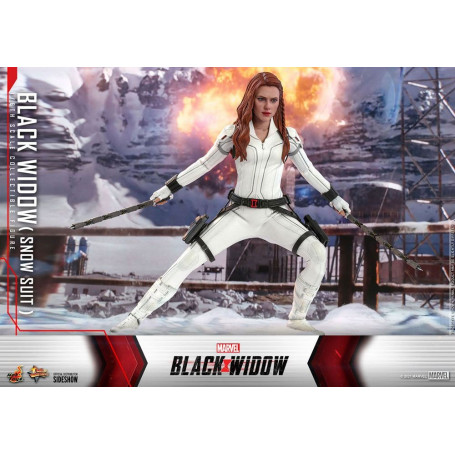 Hot Toys Black Widow Snow Suit Movie Masterpiece Version 1/6