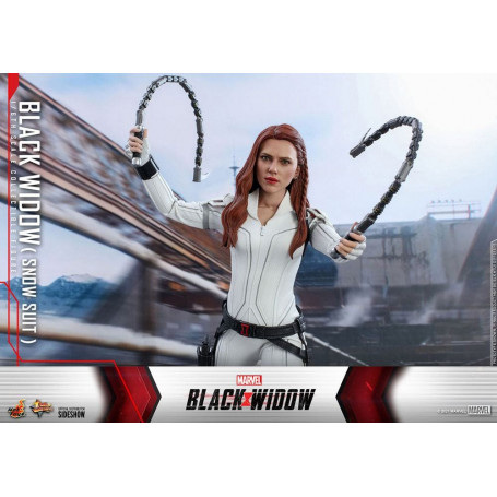 Hot Toys Black Widow Snow Suit Movie Masterpiece Version 1/6