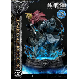 Prime 1 Studio - Estatua de Edward y Alphonse Elric Versión Deluxe Full Metal Alchemist 1/6