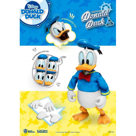 Beast Kingdom Disney Classic Figurine - Pato Donald Versión Clásica - Héroes de Acción Dinámica 1/9