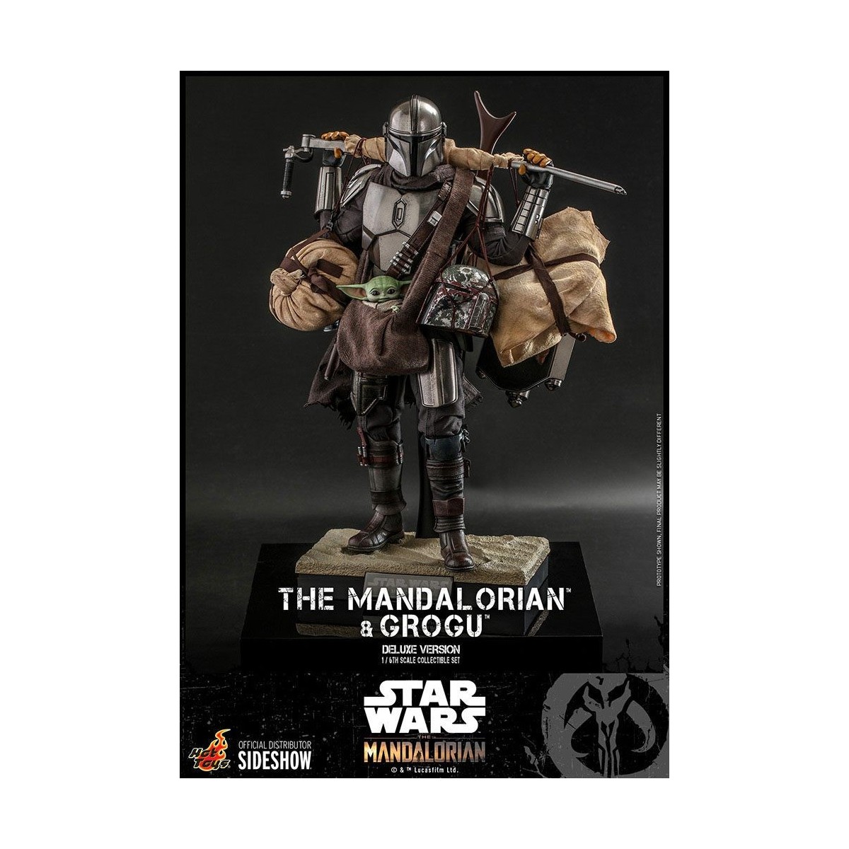 Juguetes calientes Star Wars - El Mandalorian y el Niño de Lujo