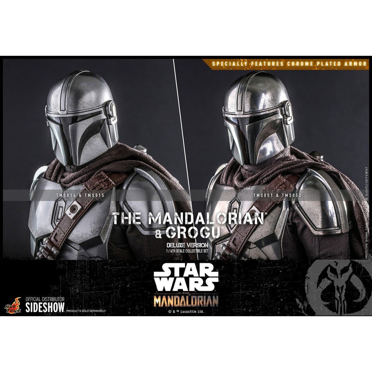 Juguetes calientes Star Wars - El Mandalorian y el Niño de Lujo
