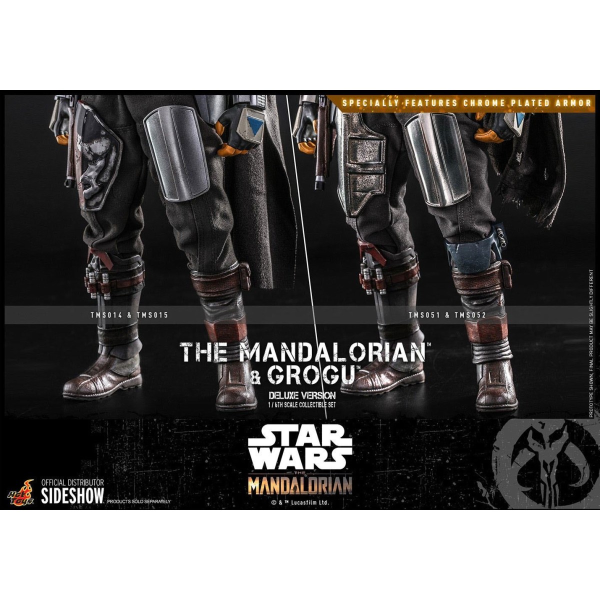 Juguetes calientes Star Wars - El Mandalorian y el Niño de Lujo