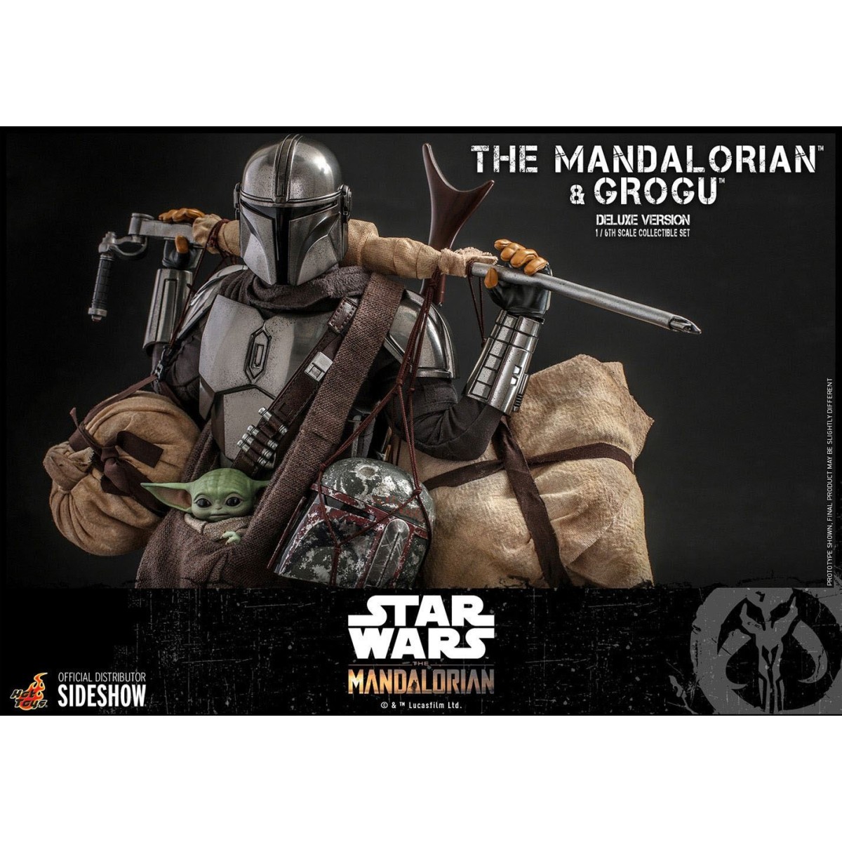Juguetes calientes Star Wars - El Mandalorian y el Niño de Lujo