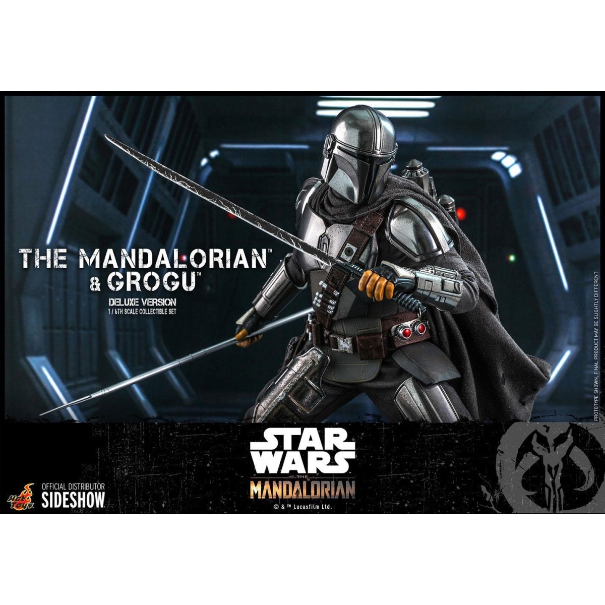 Juguetes calientes Star Wars - El Mandalorian y el Niño de Lujo