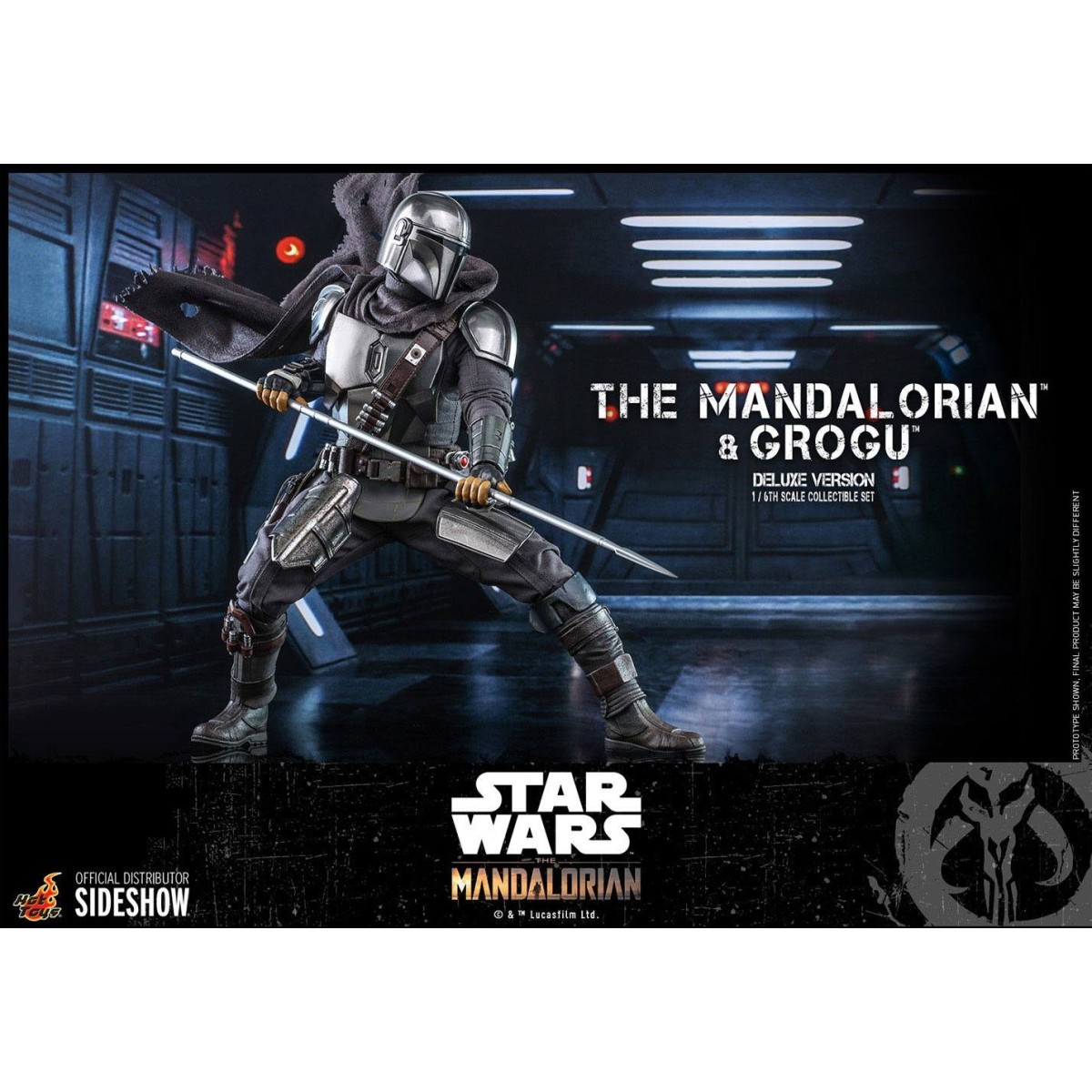 Juguetes calientes Star Wars - El Mandalorian y el Niño de Lujo