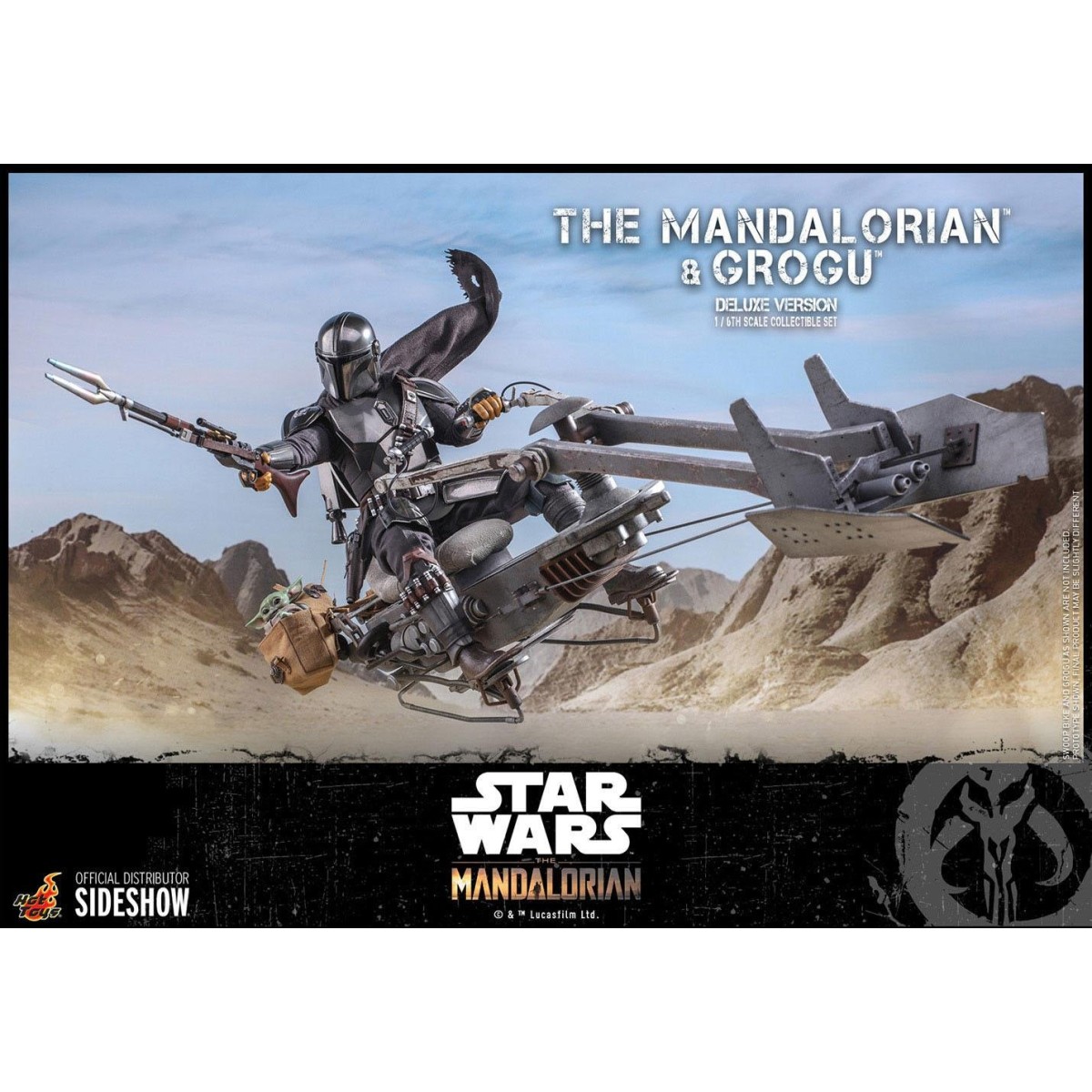 Juguetes calientes Star Wars - El Mandalorian y el Niño de Lujo