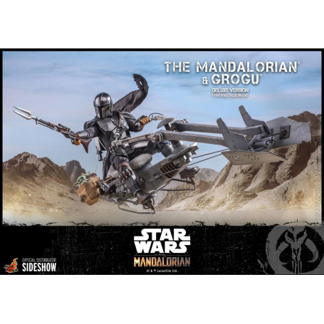 Juguetes calientes Star Wars - El Mandalorian y el Niño de Lujo