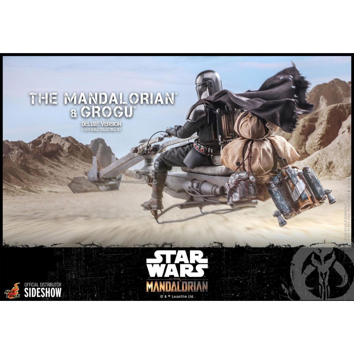 Juguetes calientes Star Wars - El Mandalorian y el Niño de Lujo