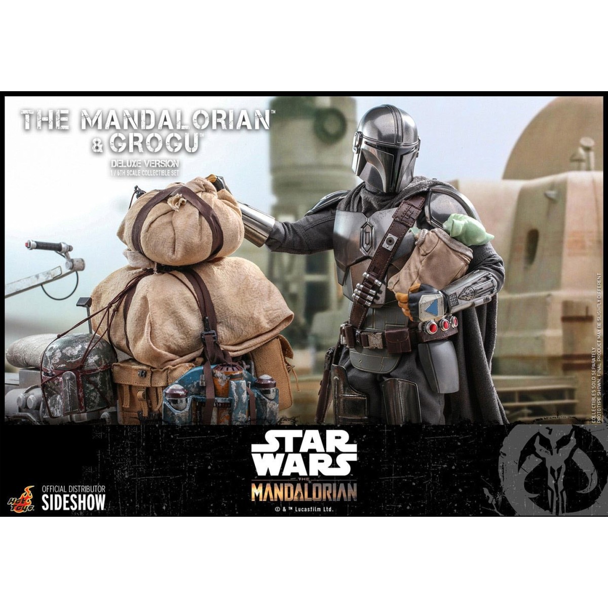 Juguetes calientes Star Wars - El Mandalorian y el Niño de Lujo