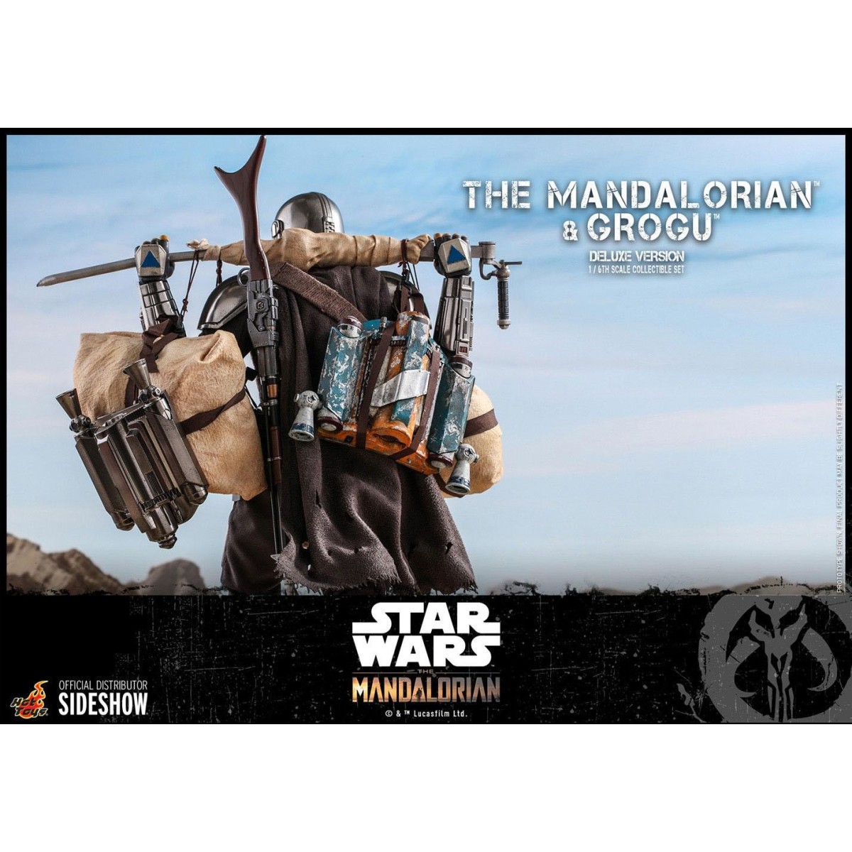 Juguetes calientes Star Wars - El Mandalorian y el Niño de Lujo