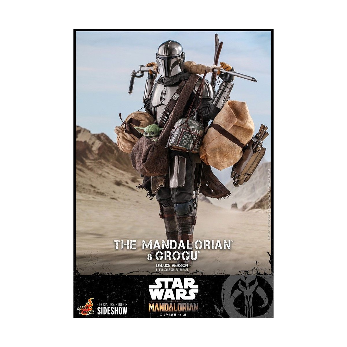 Juguetes calientes Star Wars - El Mandalorian y el Niño de Lujo