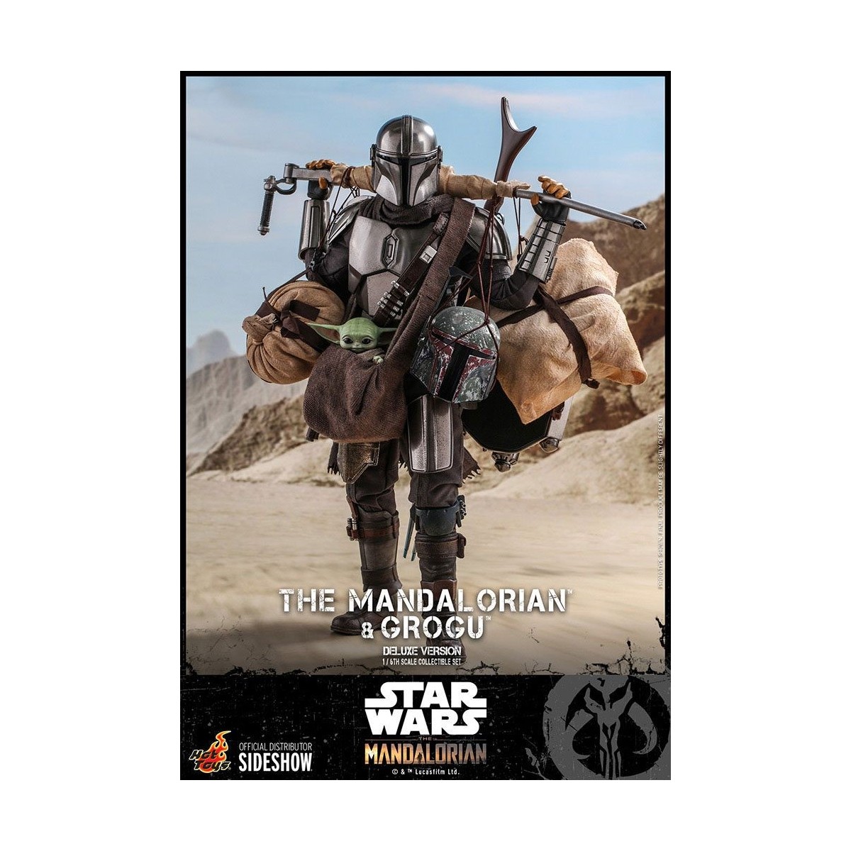 Juguetes calientes Star Wars - El Mandalorian y el Niño de Lujo