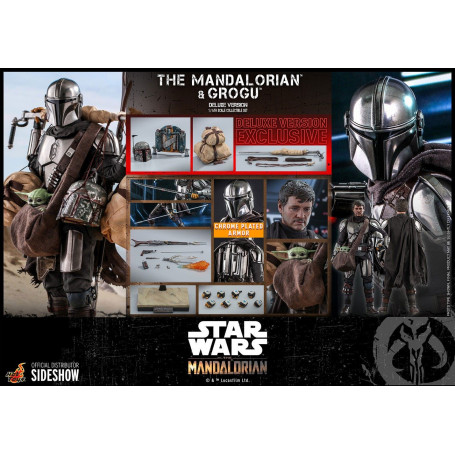 Juguetes calientes Star Wars - El Mandalorian y el Niño de Lujo