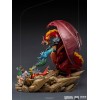 Iron Studios Dungeons & Dragons - Estatuilla de batalla de Tiamat a escala 1/20