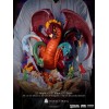 Iron Studios Dungeons & Dragons - Estatuilla de batalla de Tiamat a escala 1/20