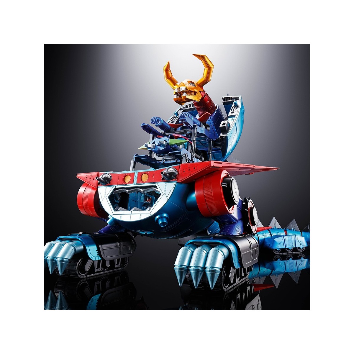Bandai Soul of Chogokin - GX-100 Divine Demon-Dragon Gaiking - Gaiking & Daiku Maryu