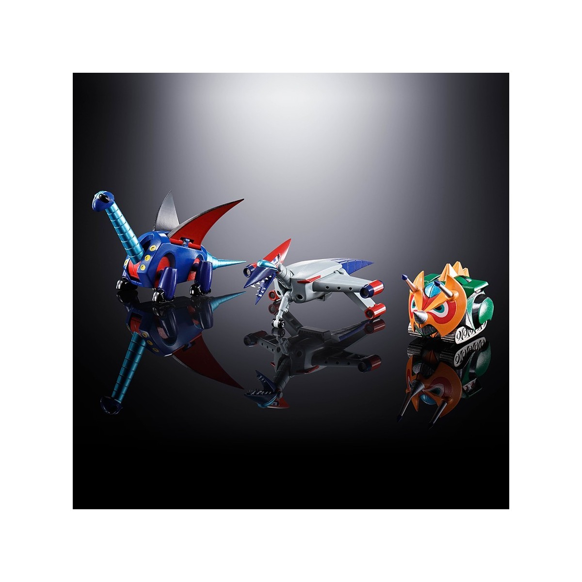 Bandai Soul of Chogokin - GX-100 Divine Demon-Dragon Gaiking - Gaiking & Daiku Maryu