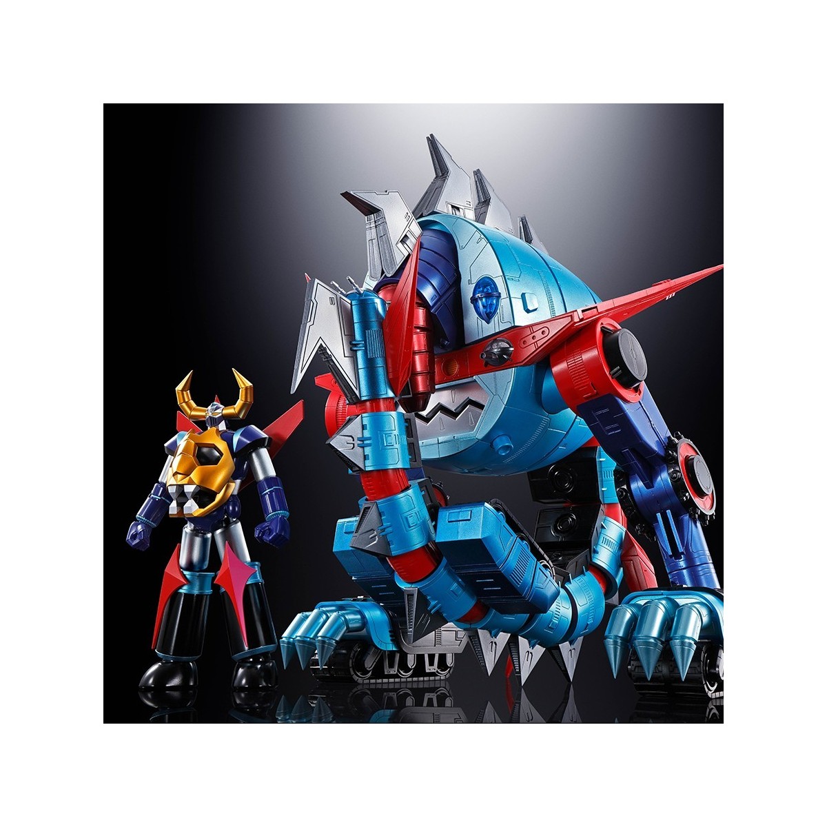 Bandai Soul of Chogokin - GX-100 Divine Demon-Dragon Gaiking - Gaiking & Daiku Maryu