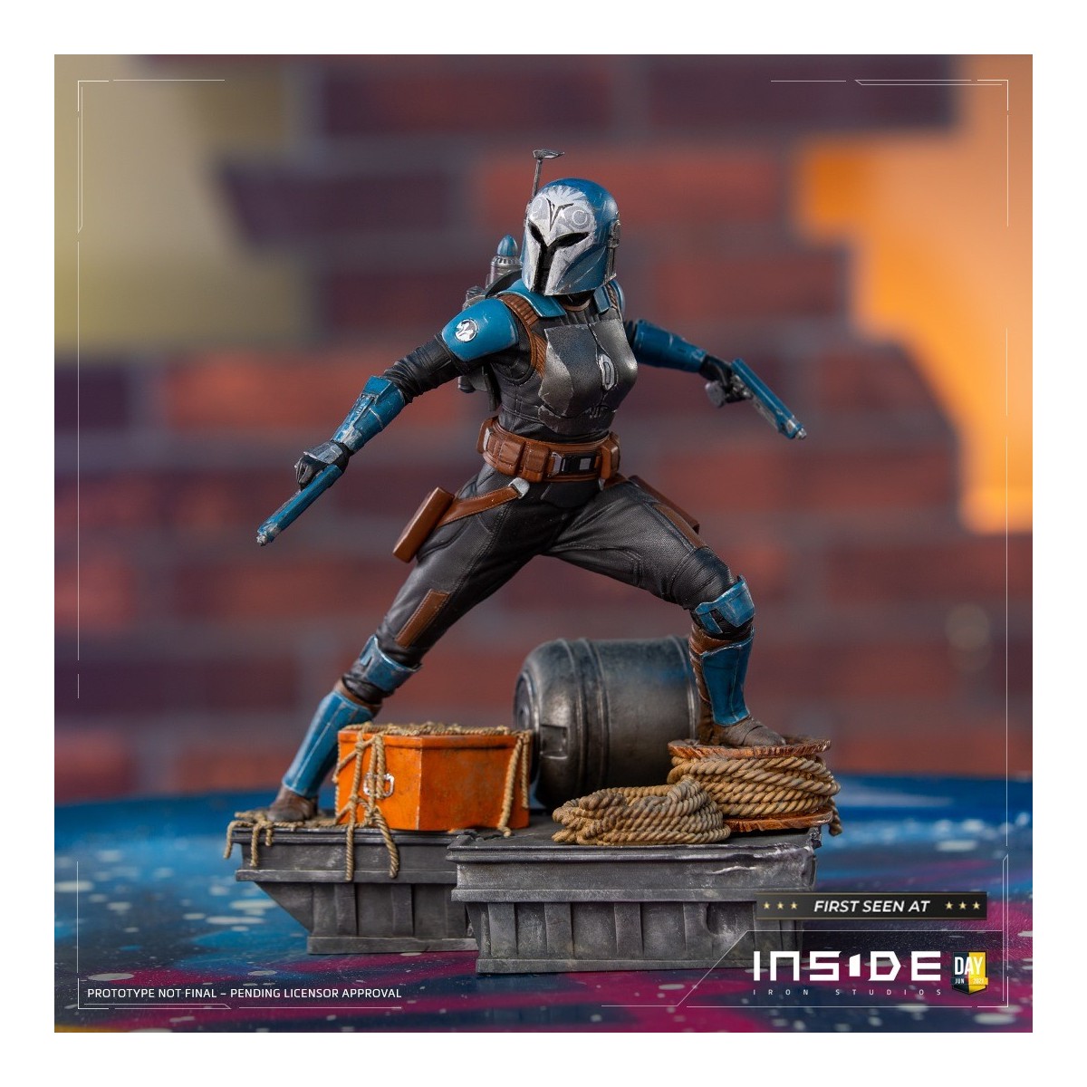 IRON STUDIOS - The Mandalorian - Bo-Katan BDS Art Scale 1/10 - Star Wars