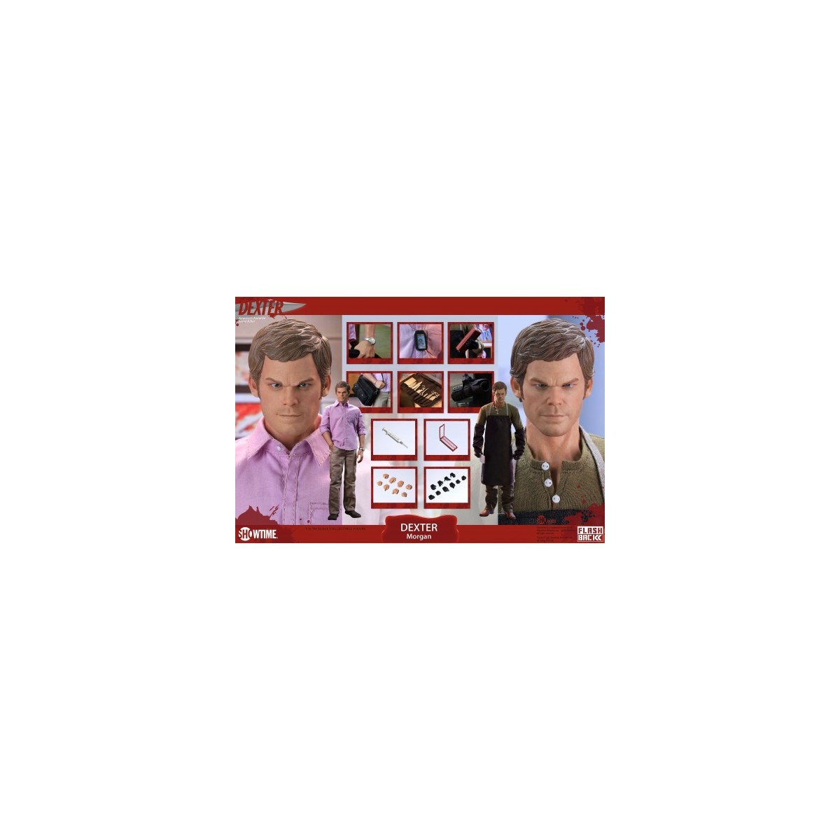 FLASHBACK - DEXTER MORGAN FIGURA DE ACCIÓN 1/6