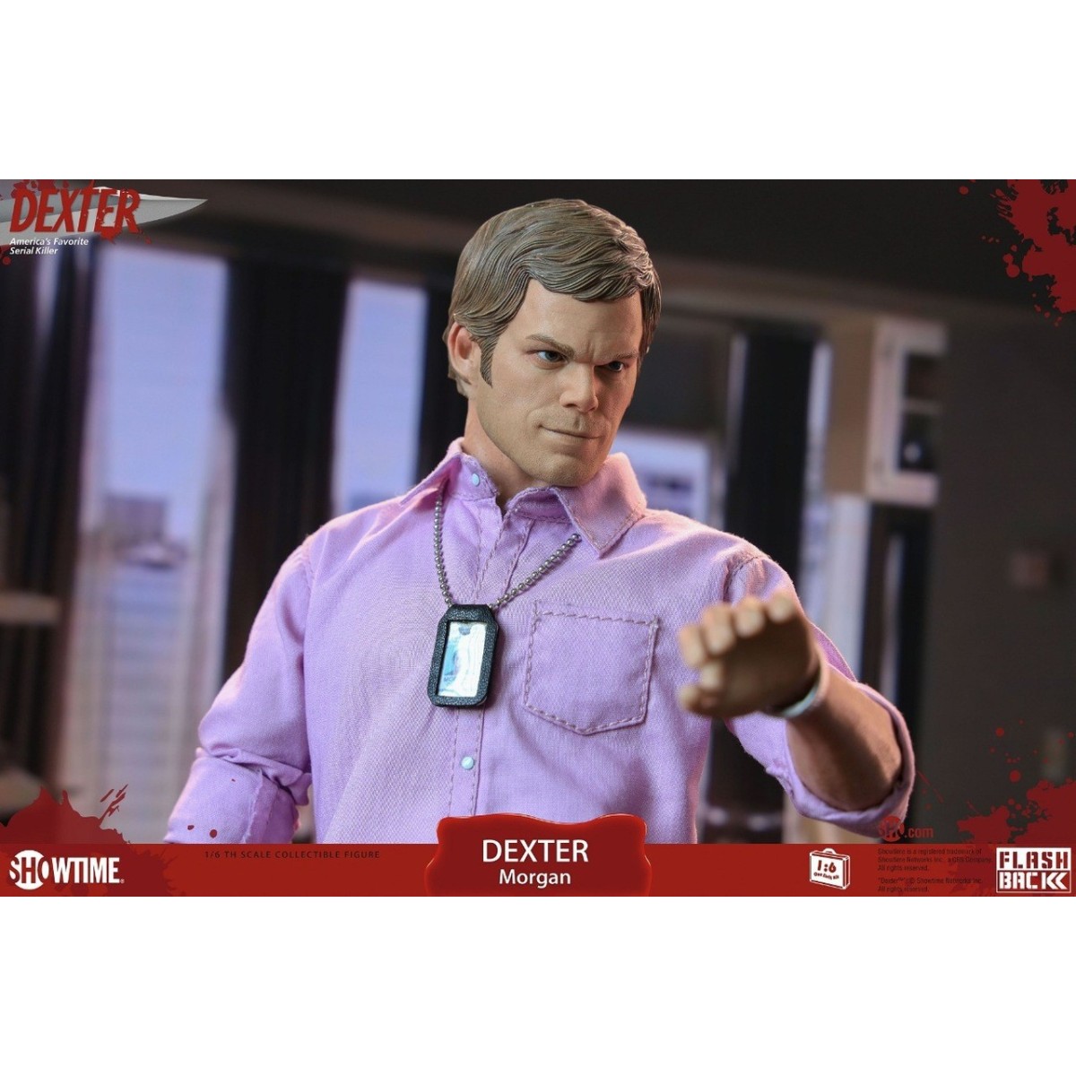 FLASHBACK - DEXTER MORGAN FIGURA DE ACCIÓN 1/6