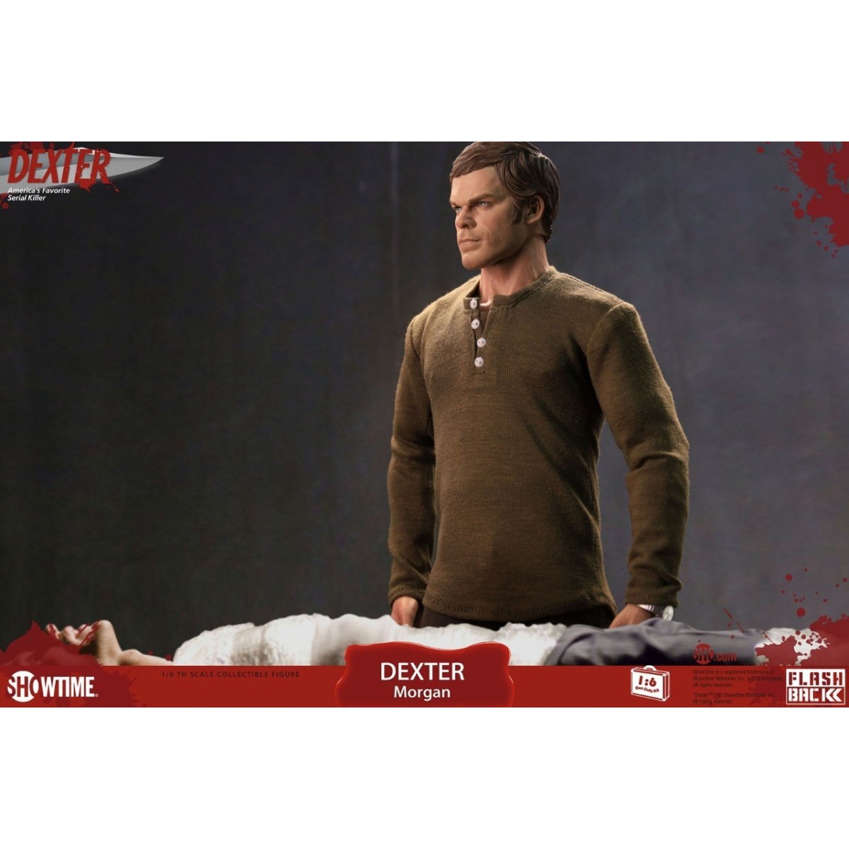 FLASHBACK - DEXTER MORGAN FIGURA DE ACCIÓN 1/6