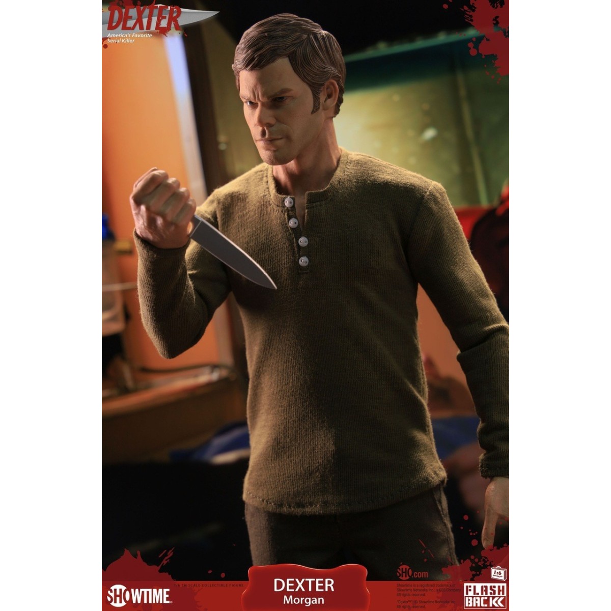 FLASHBACK - DEXTER MORGAN FIGURA DE ACCIÓN 1/6