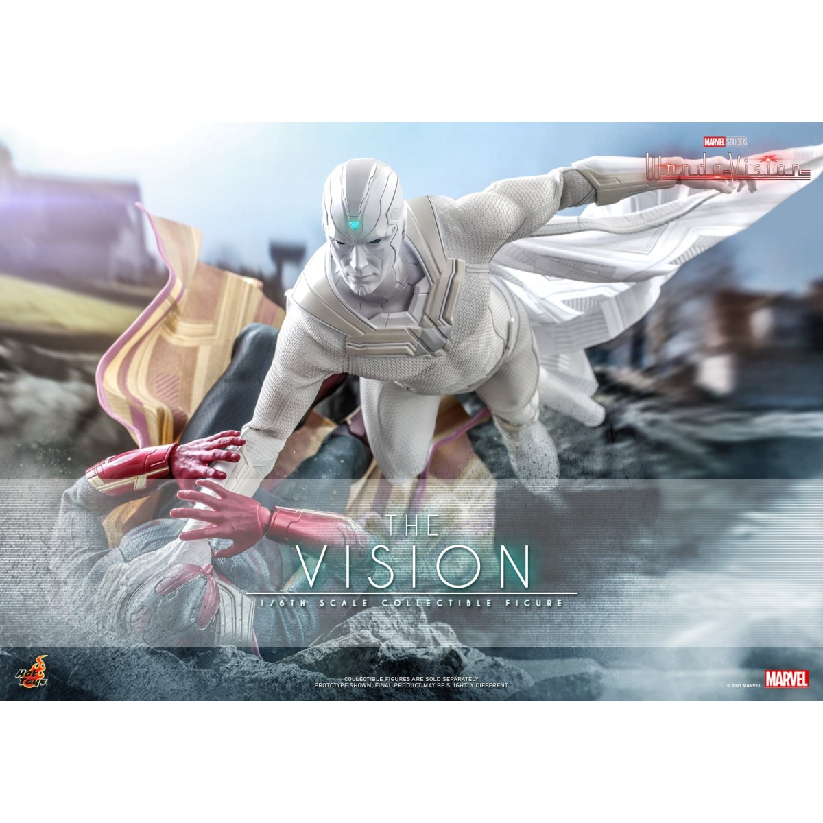 Hot Toys Marvel - Wandavision - Visión Blanca 1/6