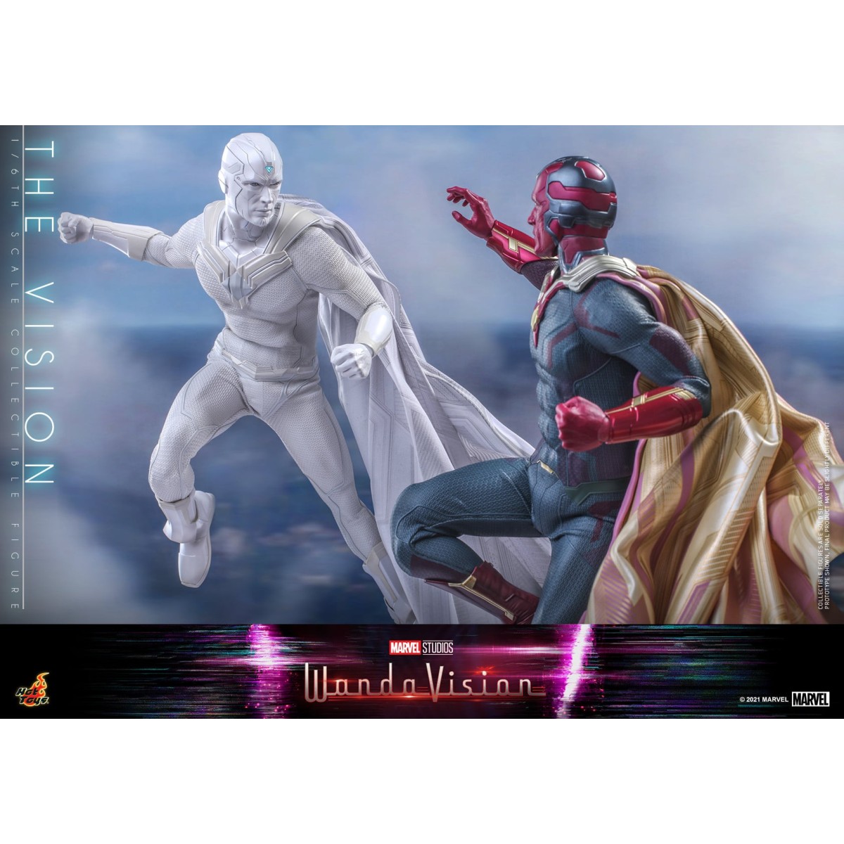 Hot Toys Marvel - Wandavision - Visión Blanca 1/6