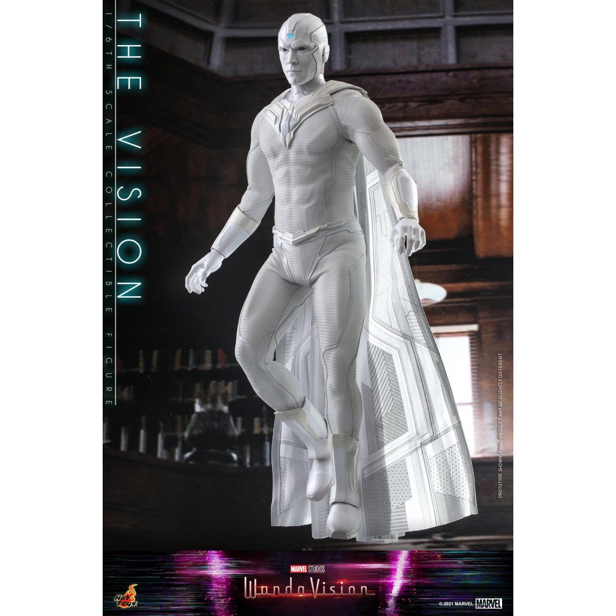 Hot Toys Marvel - Wandavision - Visión Blanca 1/6
