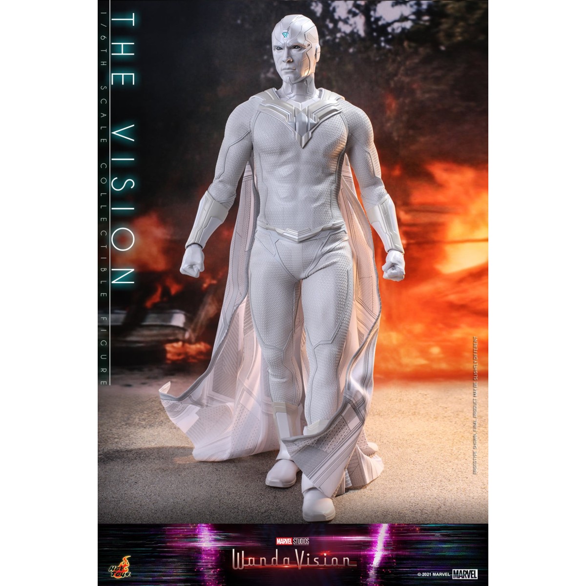 Hot Toys Marvel - Wandavision - Visión Blanca 1/6