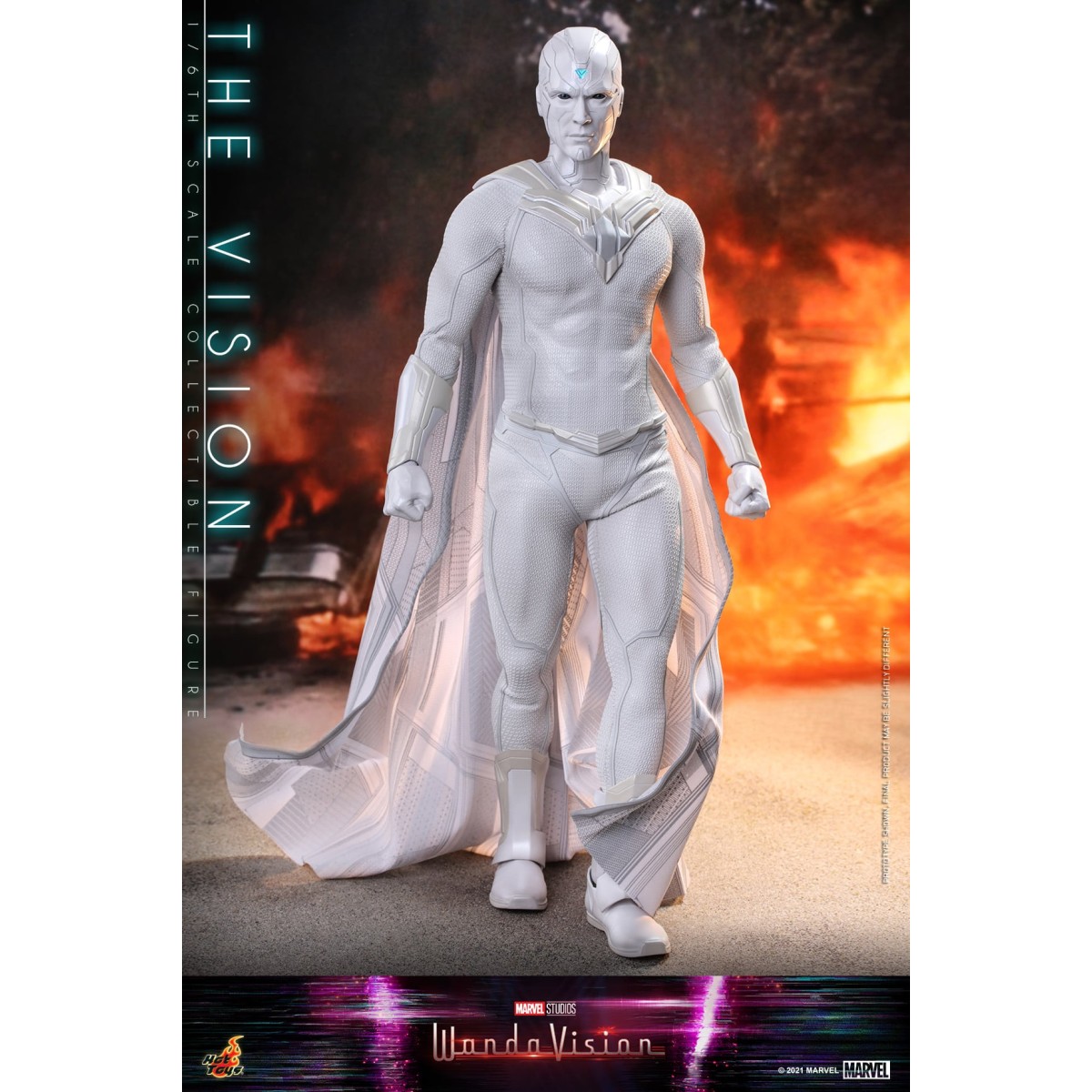 Hot Toys Marvel - Wandavision - Visión Blanca 1/6