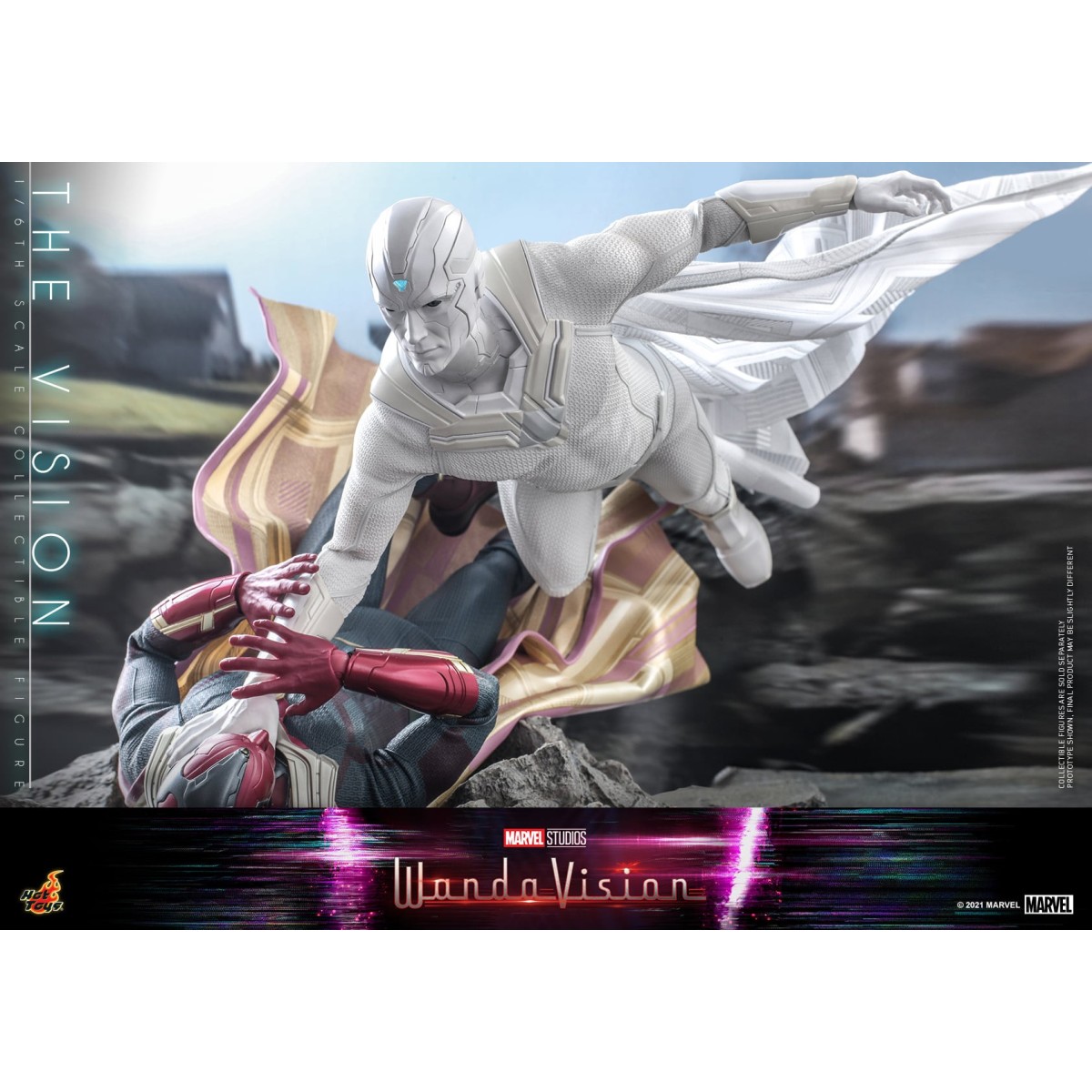 Hot Toys Marvel - Wandavision - Visión Blanca 1/6