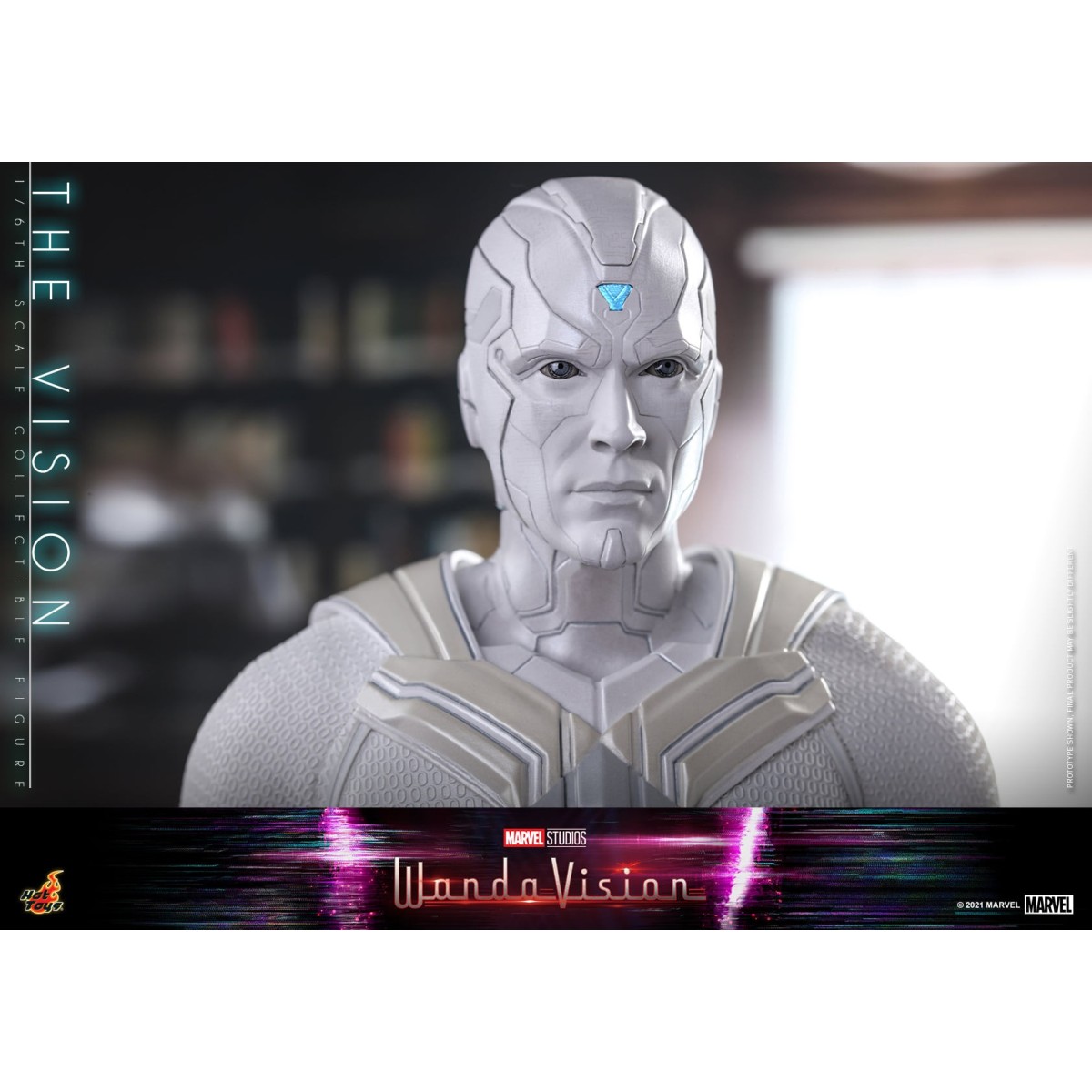 Hot Toys Marvel - Wandavision - Visión Blanca 1/6