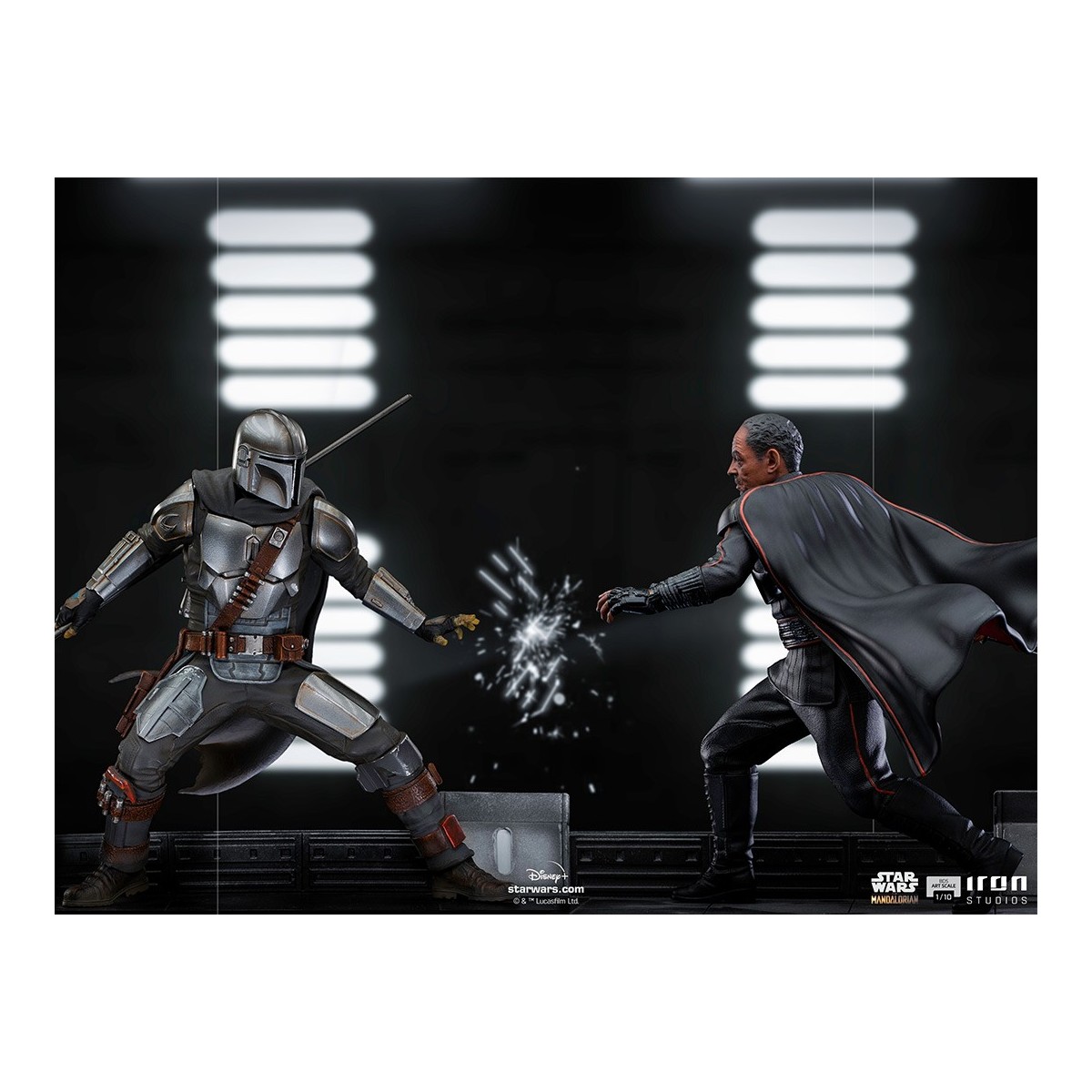 IRON STUDIOS - The Mandalorian - Moff Gideon BDS Art Scale 1/10 - Star Wars