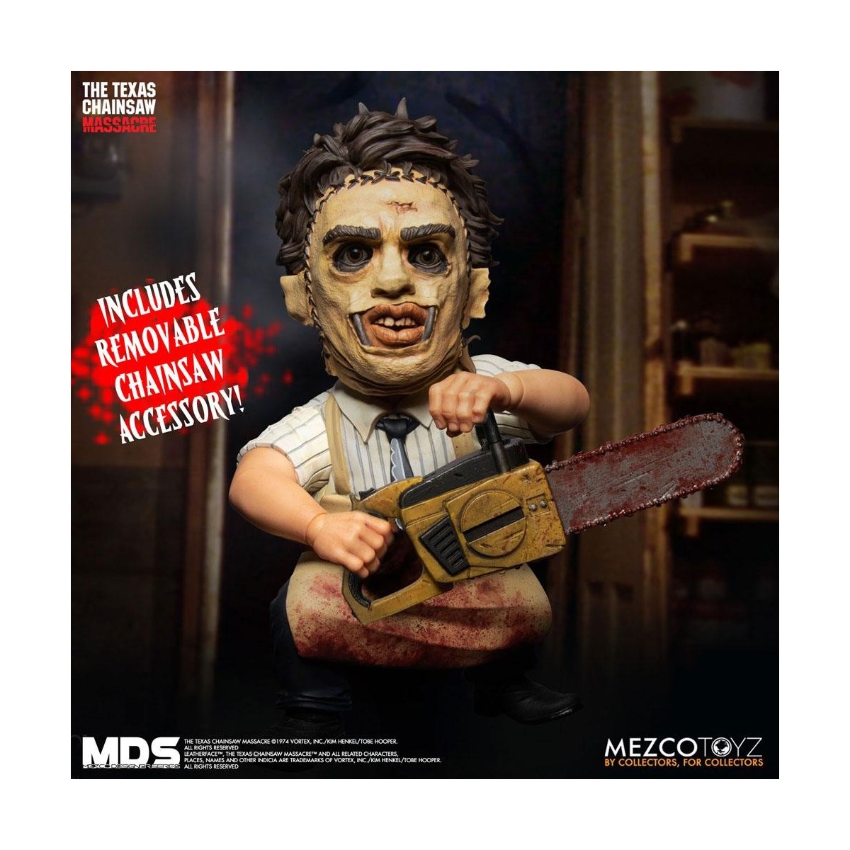 Mezco Designer Series - MDS- Leatherface - La matanza de Texas