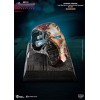Beast Kingdom - Avengers Endgame Master Craft Iron Man Mark50 Helmet Battle Damaged