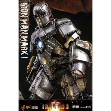 Hot Toys Iron Man Mark I Die Cast Version - Movie Masterpiece 1/6