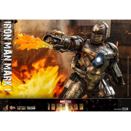 Hot Toys Iron Man Mark I Die Cast Version - Movie Masterpiece 1/6
