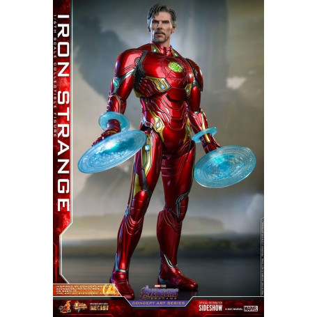 Hot toys 1/6 Vengadores: Endgame Iron Strange Concept Art Series PVC 1/6
