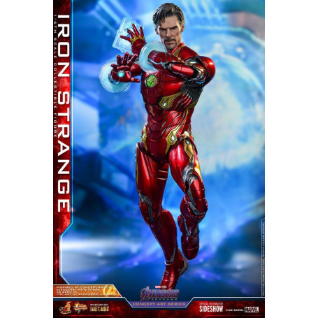 Hot toys 1/6 Vengadores: Endgame Iron Strange Concept Art Series PVC 1/6