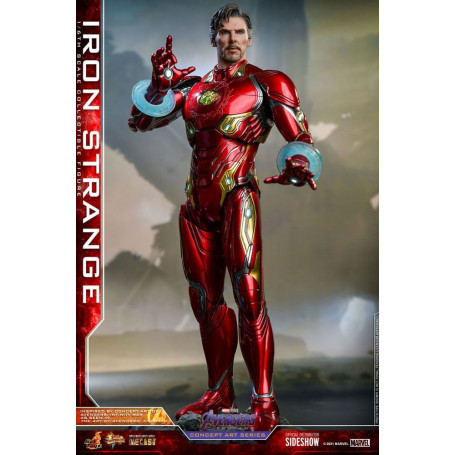Hot toys 1/6 Vengadores: Endgame Iron Strange Concept Art Series PVC 1/6